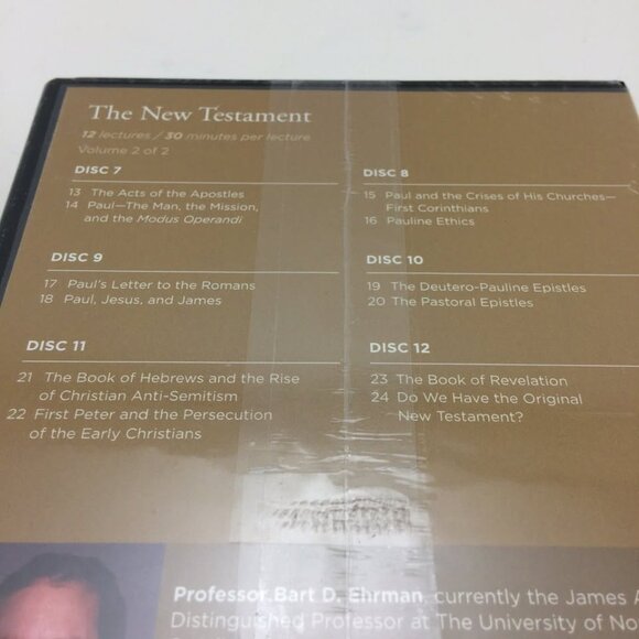 The Great Courses The New Testament Guidebook & 12 DVDs Sealed University Level - Picture 5 of 7